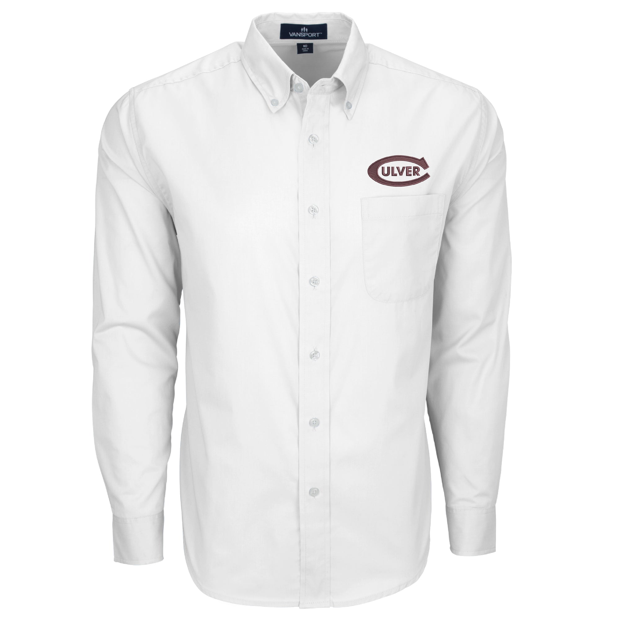 Classic Culver-C Wicked Woven Button Down - White