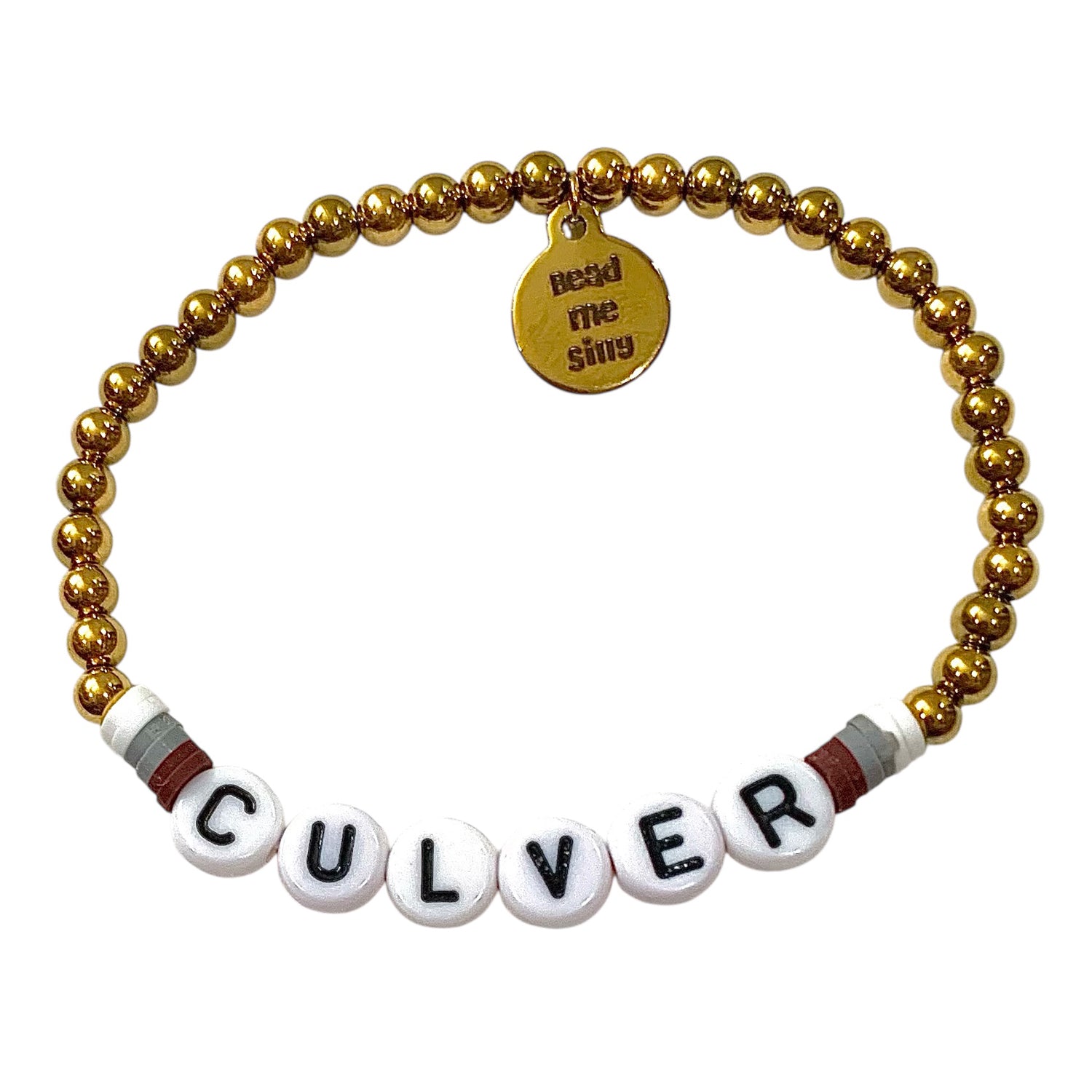 Culver Gold Toned Beaded Bracelet