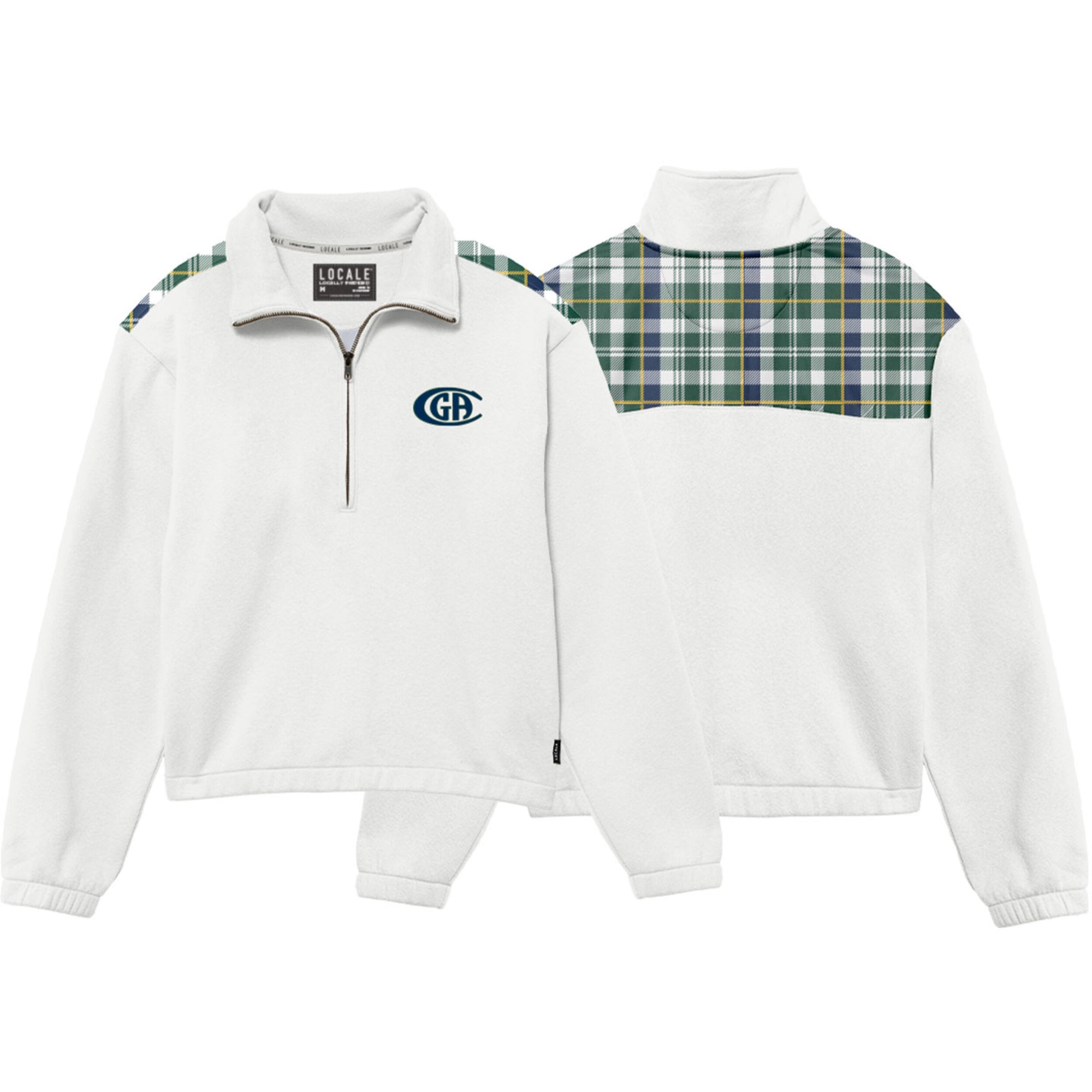 Icon Women's CGA 1/4 Zip - CGA Plaid