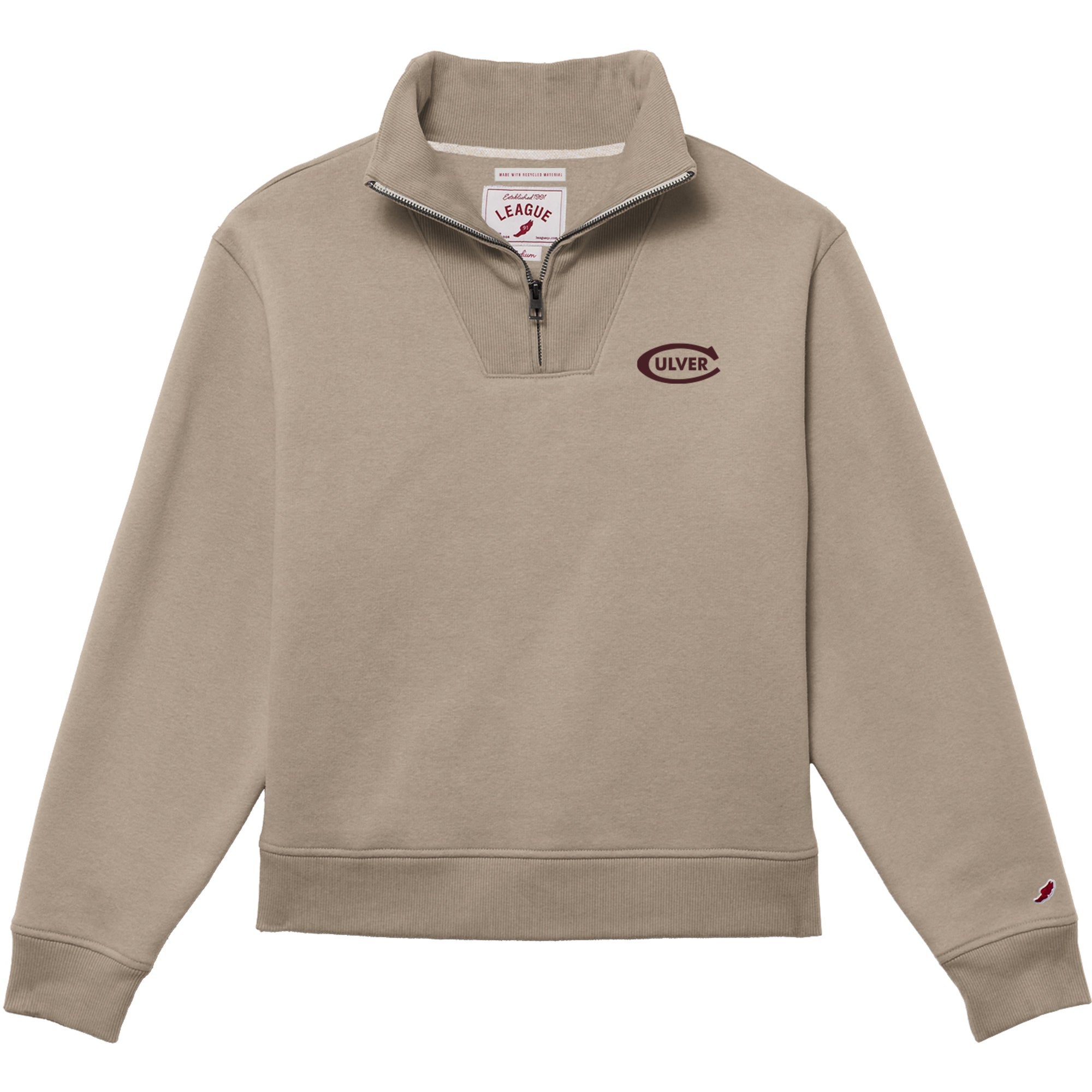 The Perfect 1991 Quarter Zip - Khaki