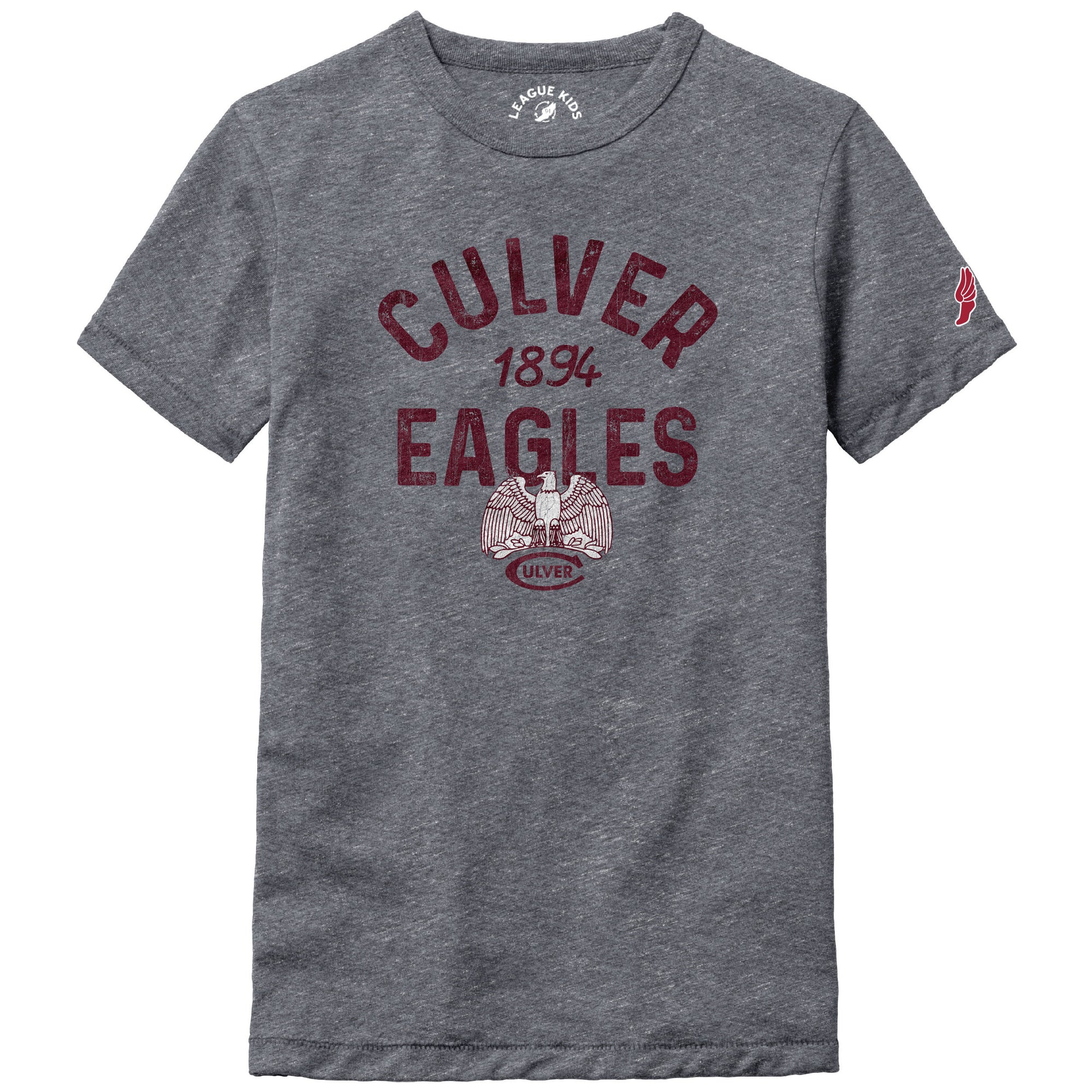 Youth Victory Falls Tee - Fall Heather Grey