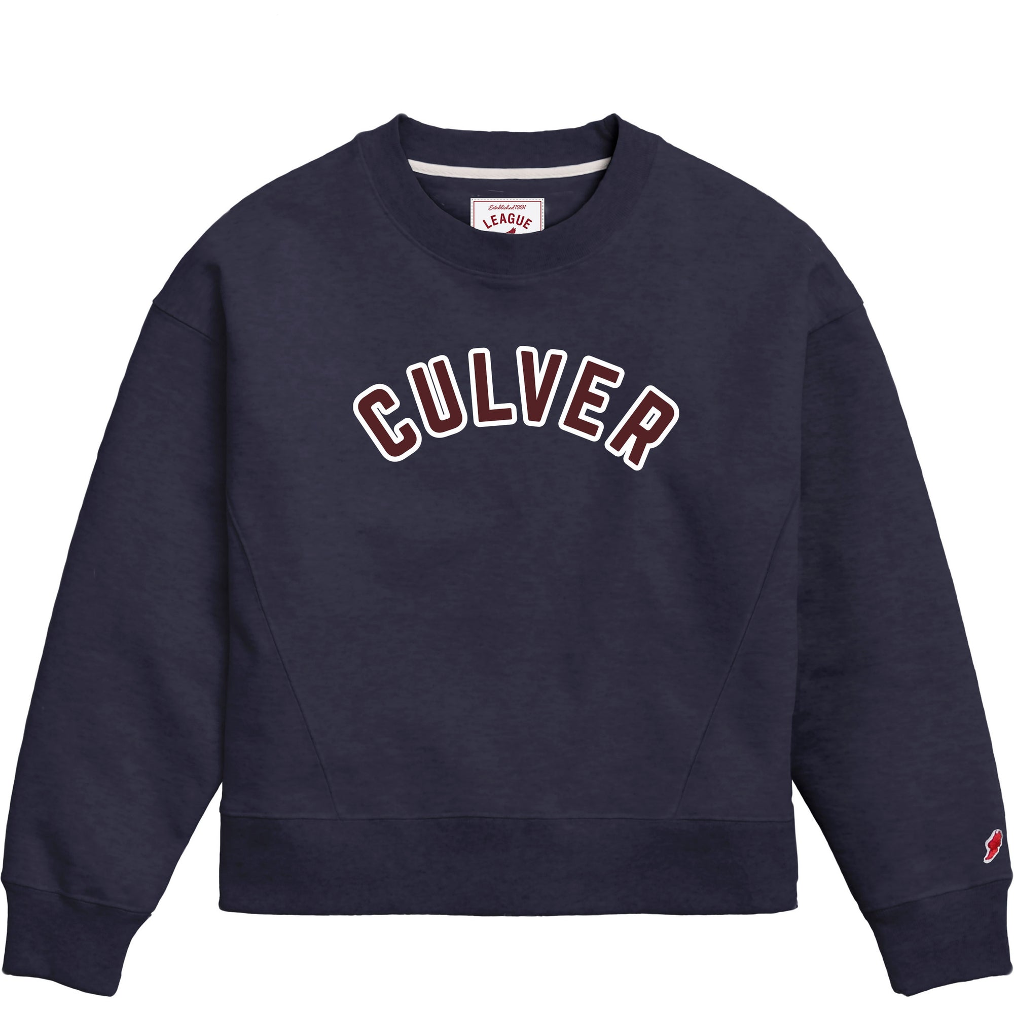 Culver Boxy Crew - Navy