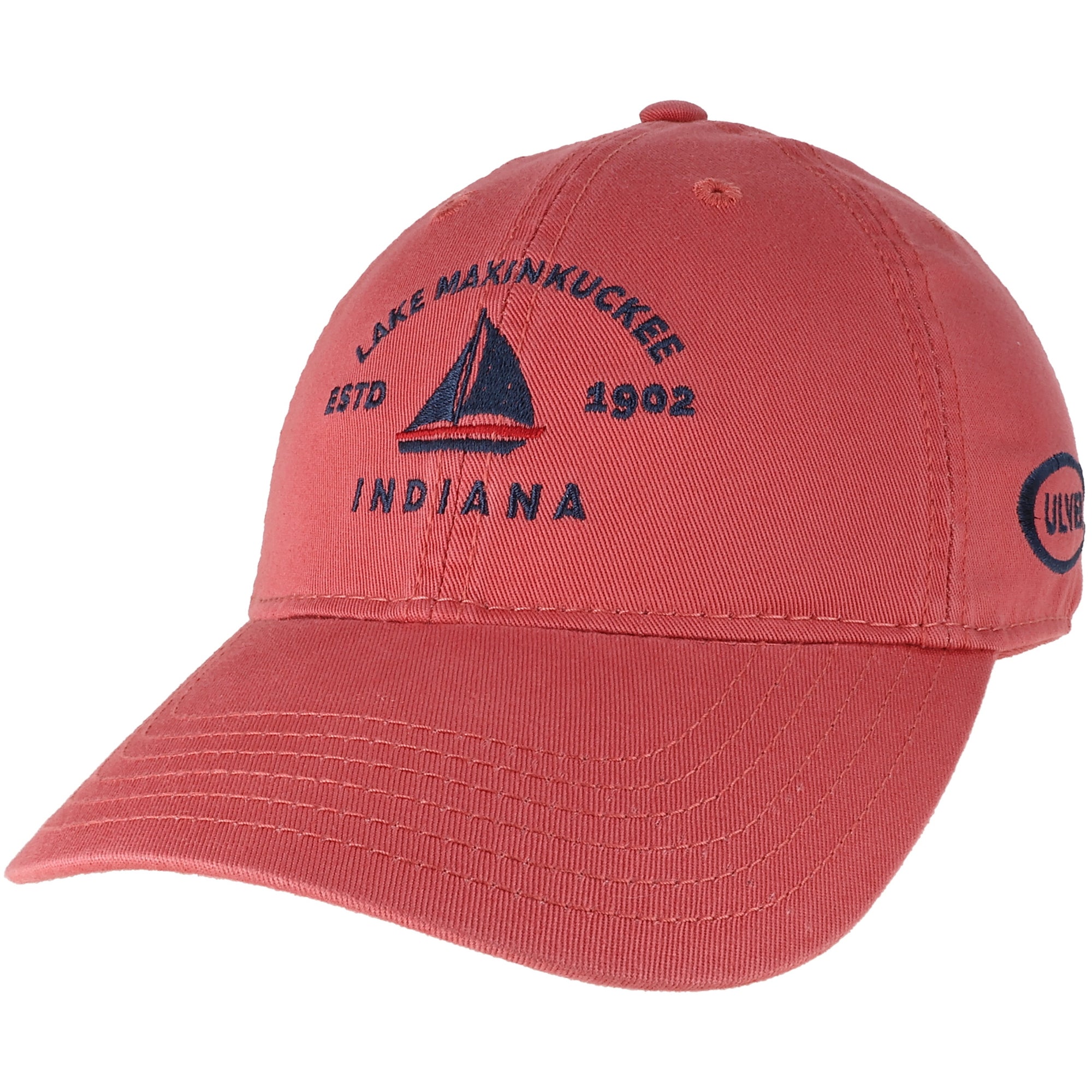 Sail the Shores Relaxed Twill Adjustable Hat - Nantucket Red