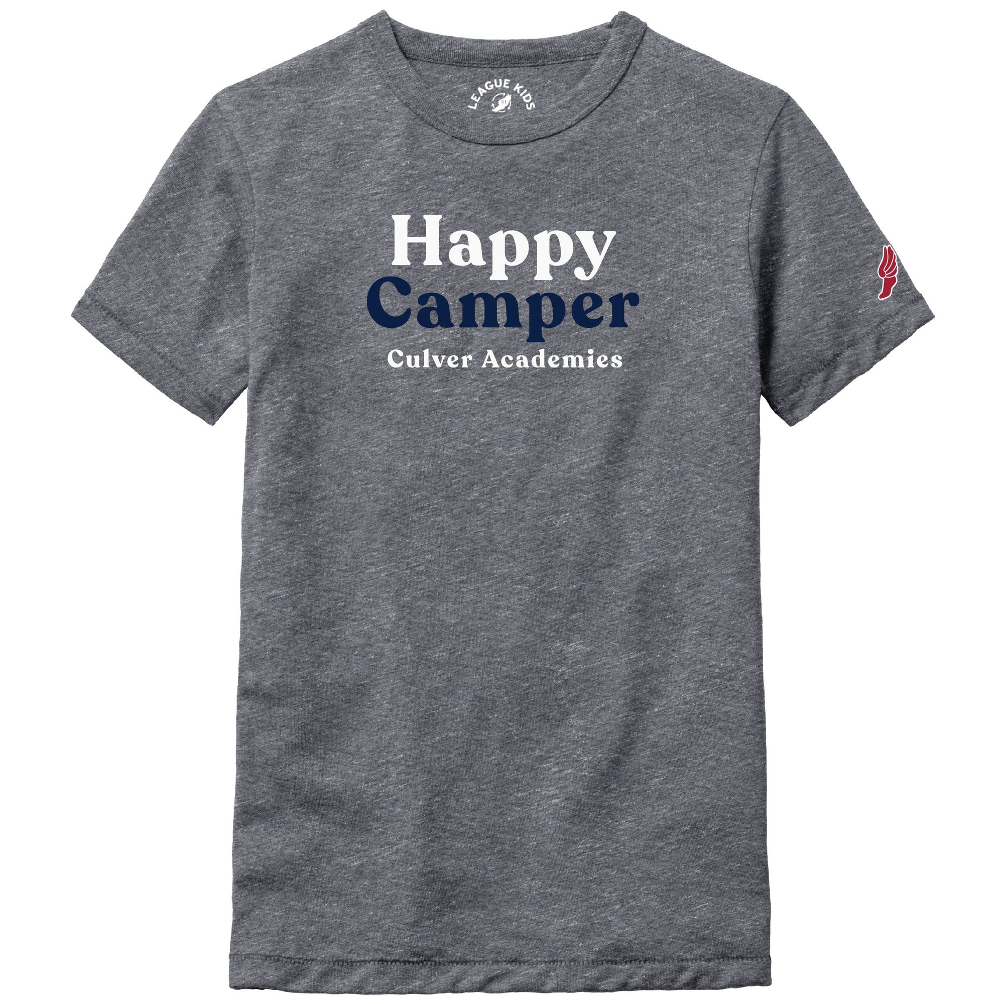 Youth Victory Falls Happy Camper Tee - Fall Heather