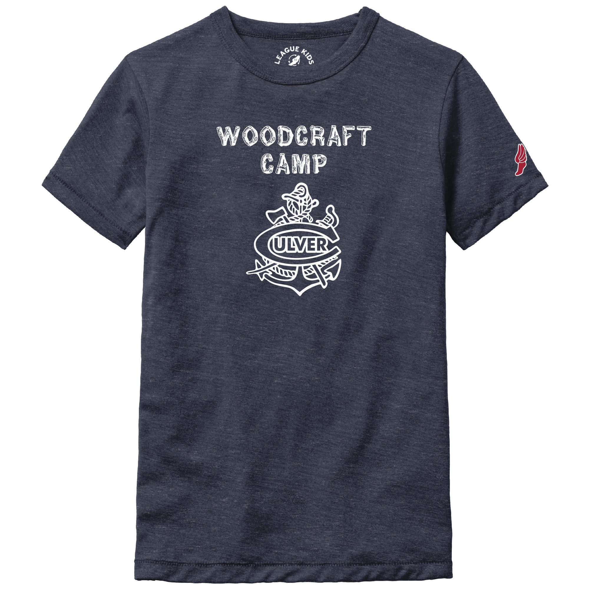 Youth Victory Falls Woodcraft Camp Tee - Navy