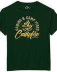 Youth Everyday Campfire Tee - Dark Green