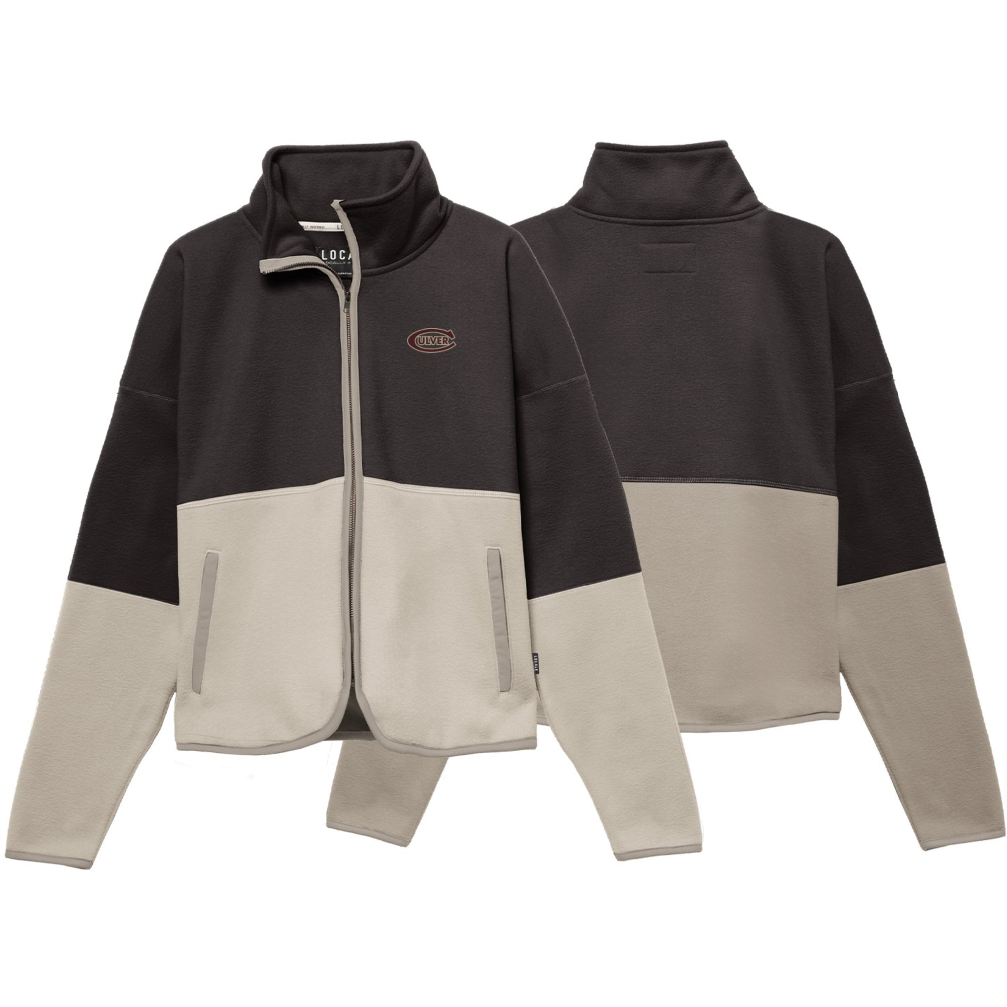 Trek's Full Zip - Black/Khaki