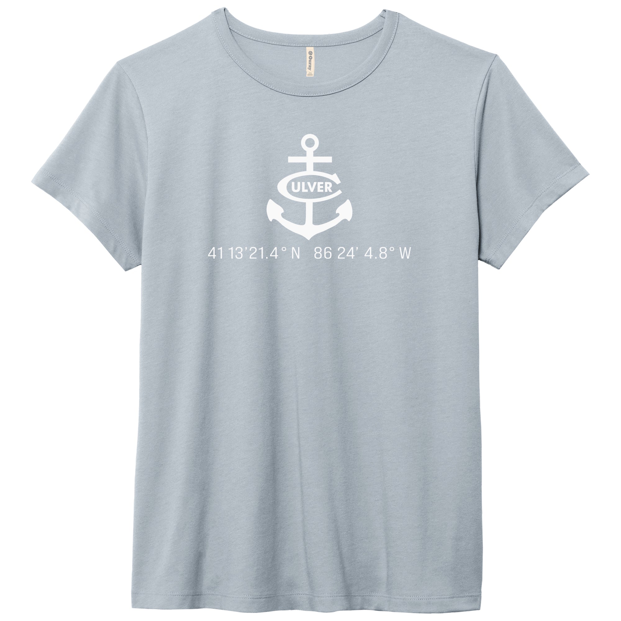 Coordinates Essential Crew Neck Tee - Blue Fog