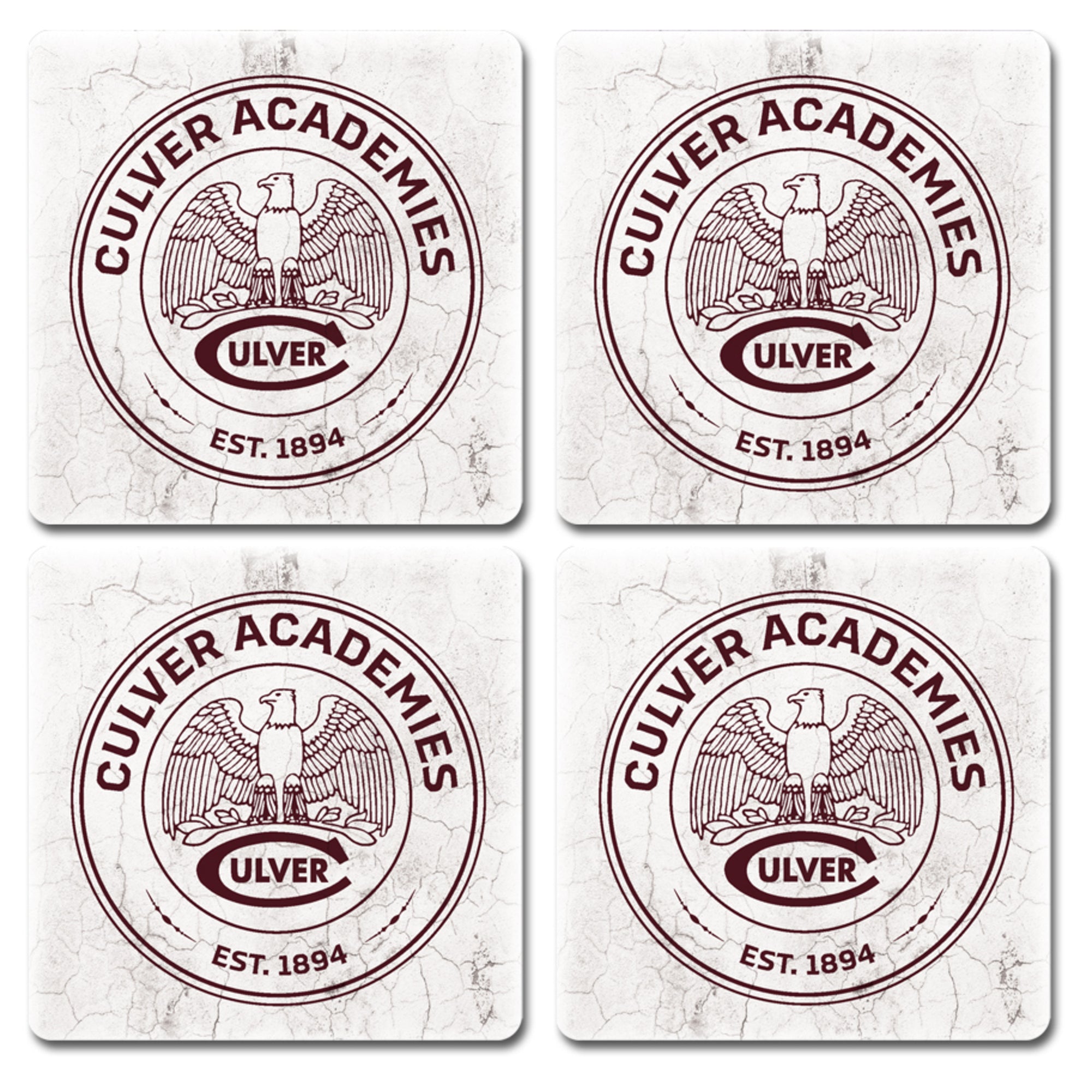 Academies Seal Thirsty Coasters - 4 Pack