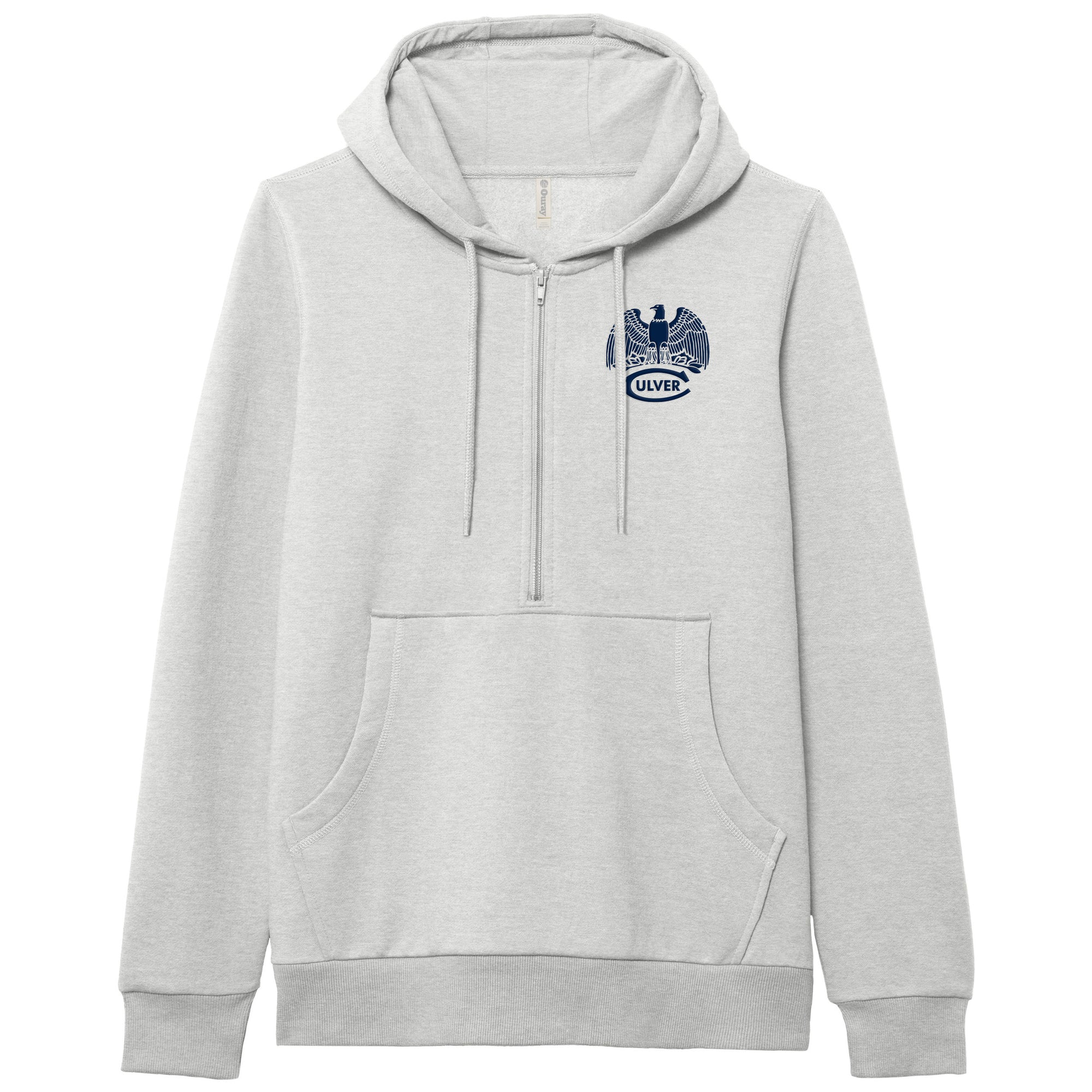 Women's Cozy 1/2 Zip Hoodie - Oatmeal