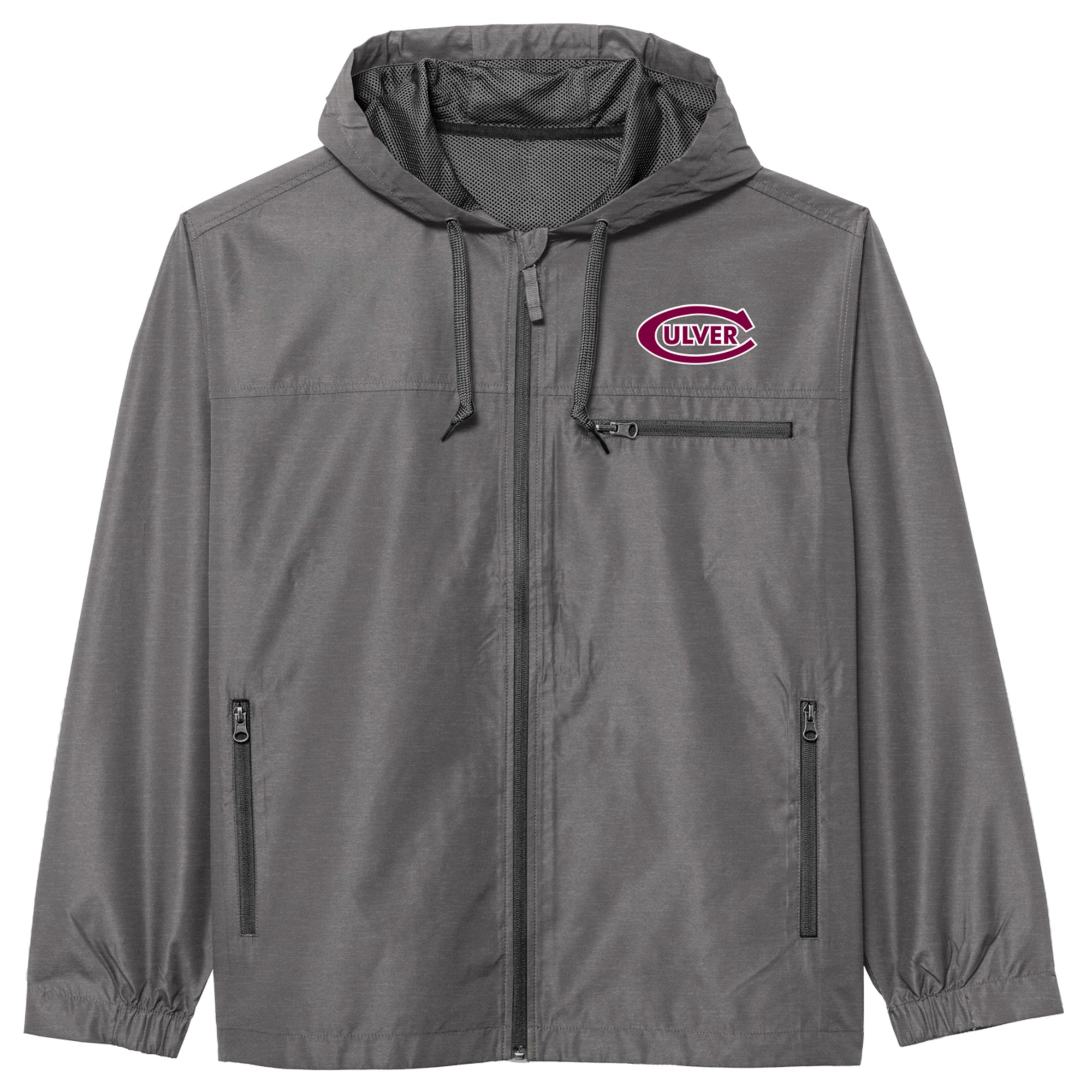 Venture Packable Windbreaker Jacket - Charcoal Heather