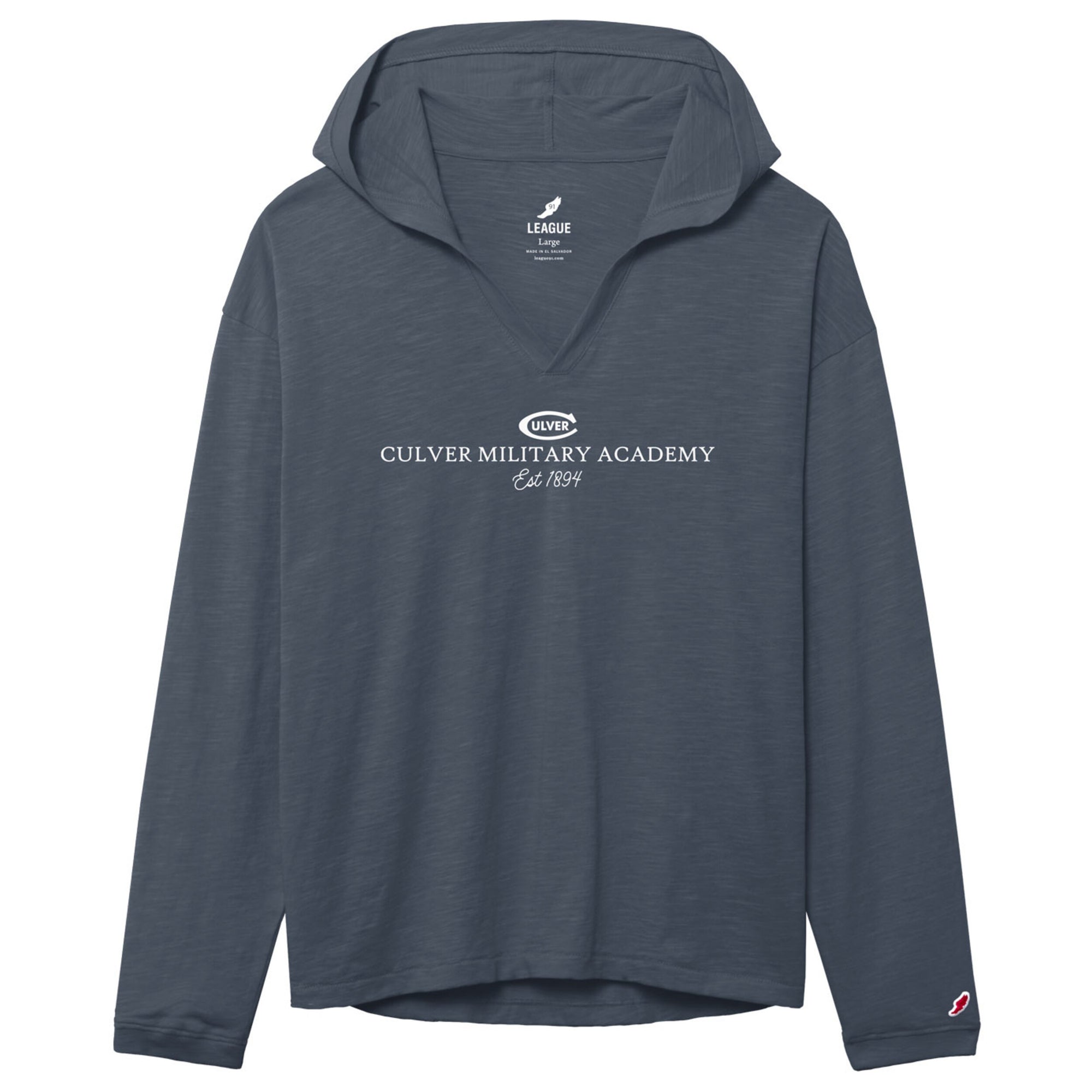 CMA 1894 Women's Slub Hood - Spring Navy