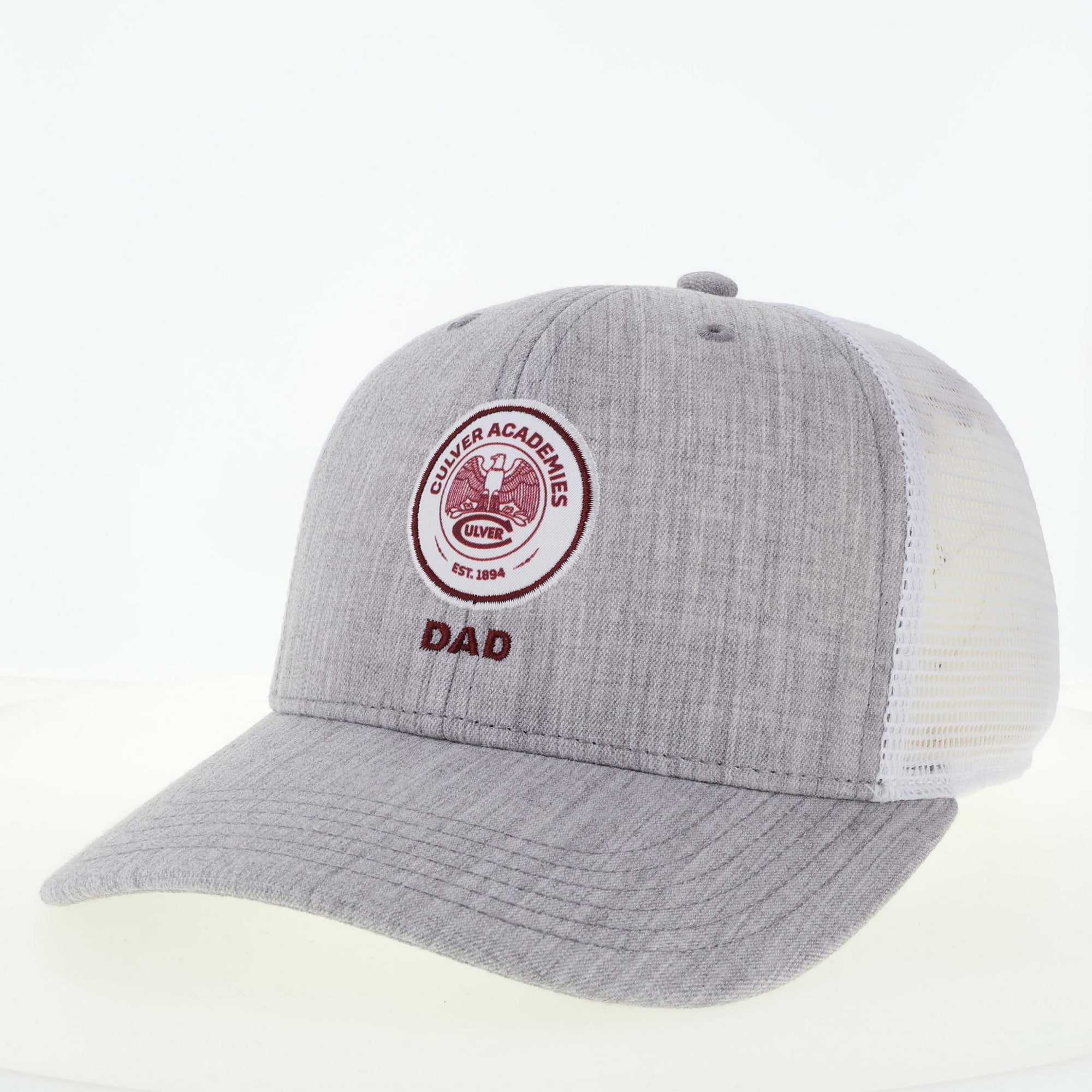 Mid-pro Snapback Dad - Mélange Grey & White