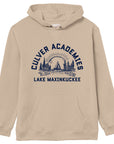 Reverse Fleece Hood - Beige