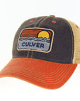Sunset Old Favorite Hat- Navy & Orange