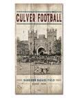 Vintage Football Plank Sign - 11" x 20"