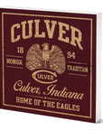 Home of the Eagles Table Top Square - 5.5" x 5.5"