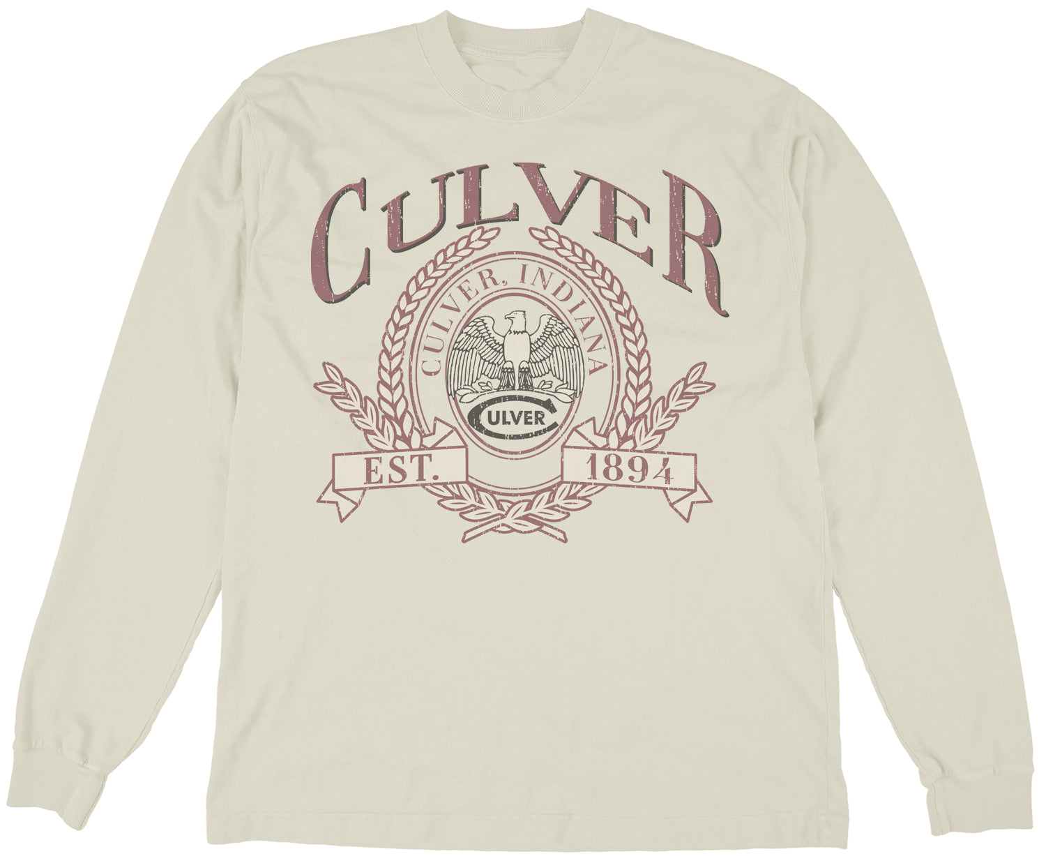 Heritage Heavy Weight Long Sleeve Tee - Ivory