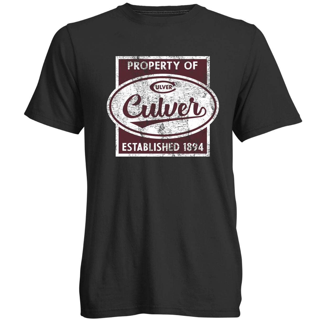 Culver Vintage Go To Tee - Black Heather