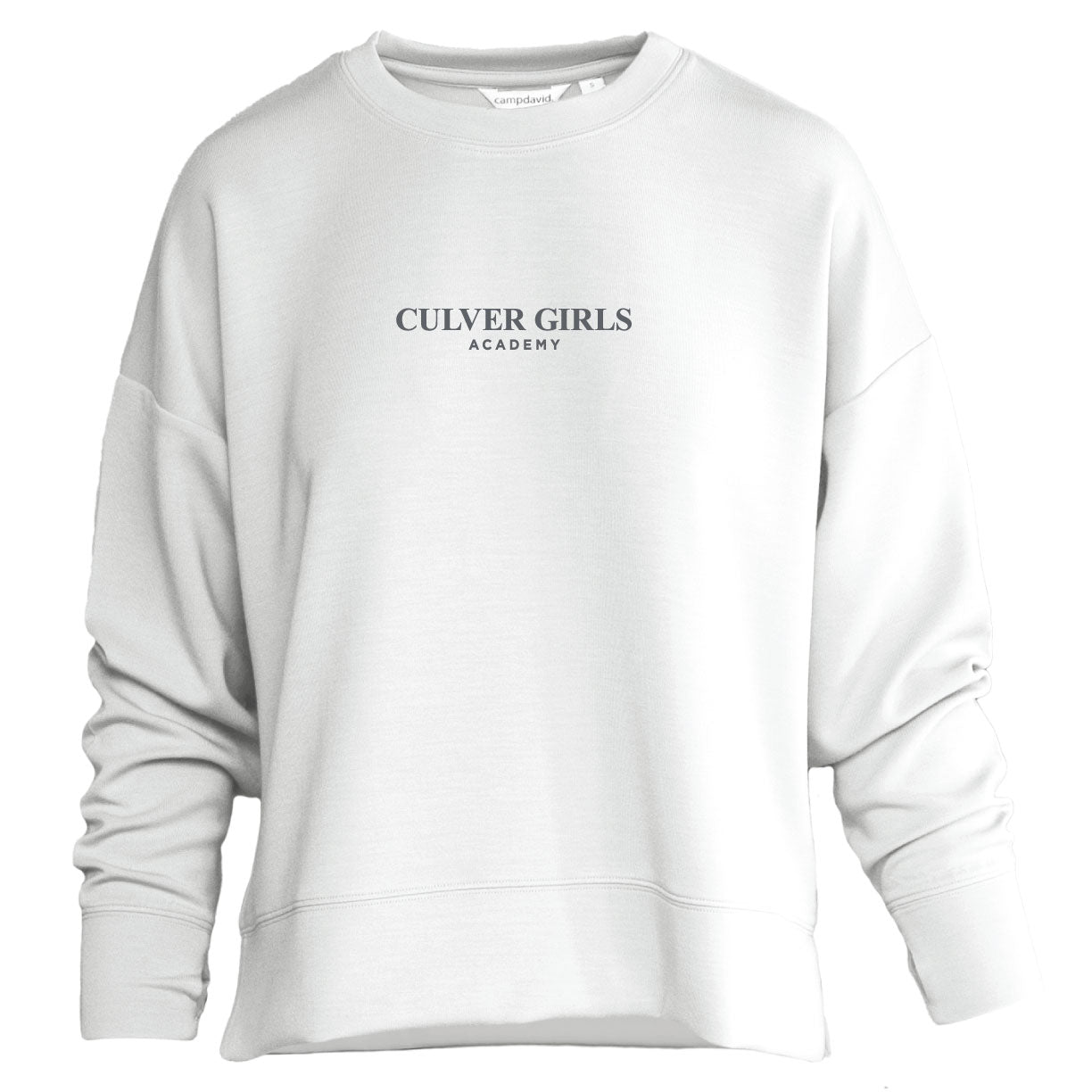 Women's Camp David Cashmere Crew - Ivory