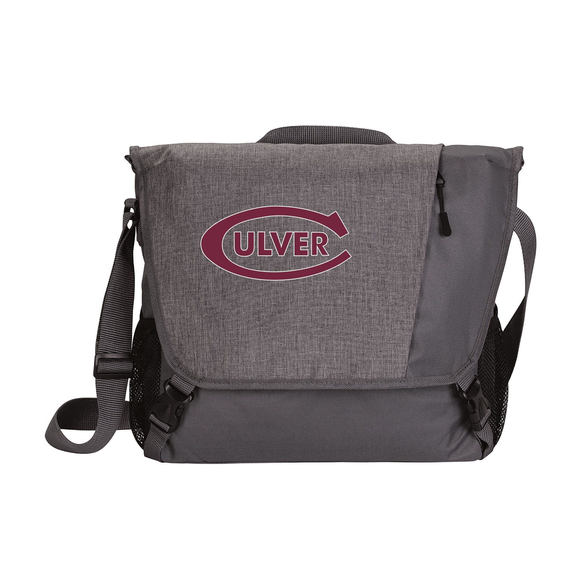 Culver Tuck Messenger Bag - Charcoal