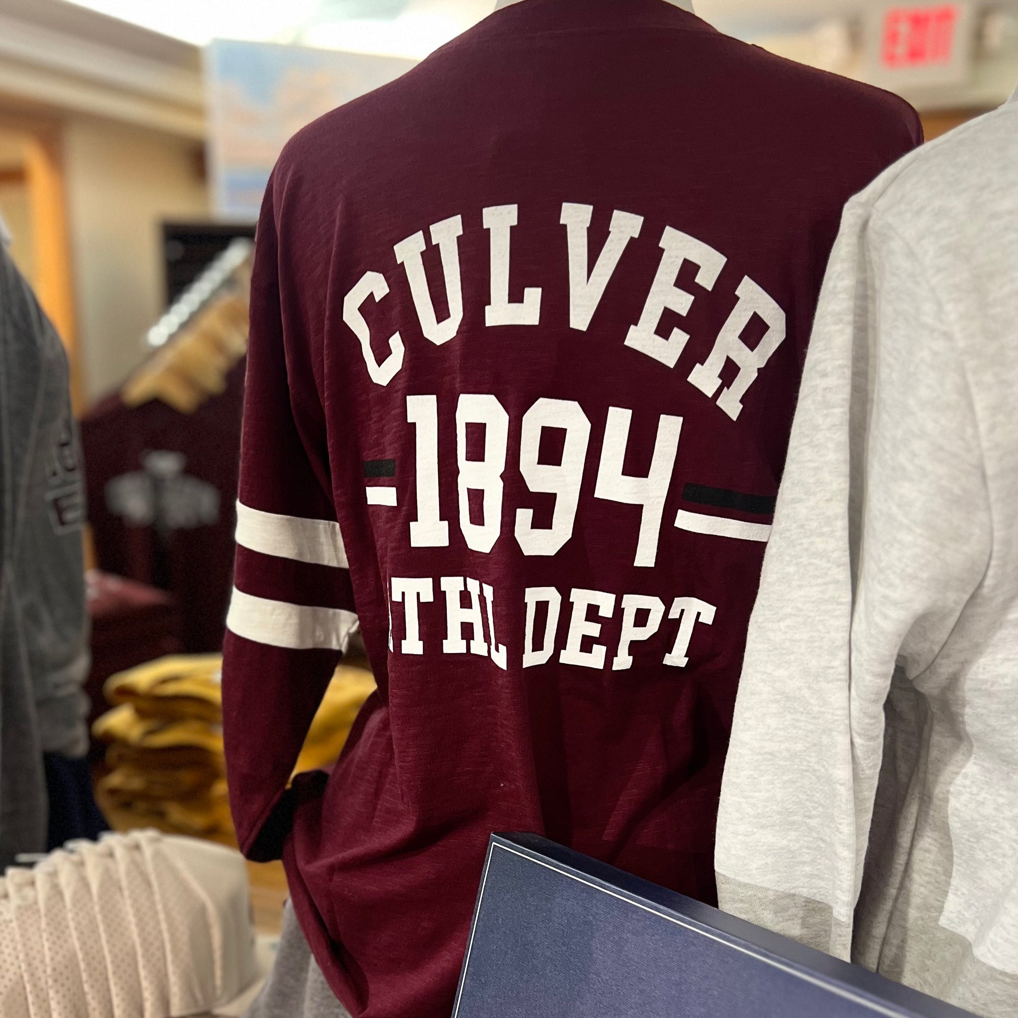 Varsity Long Sleeve - Maroon