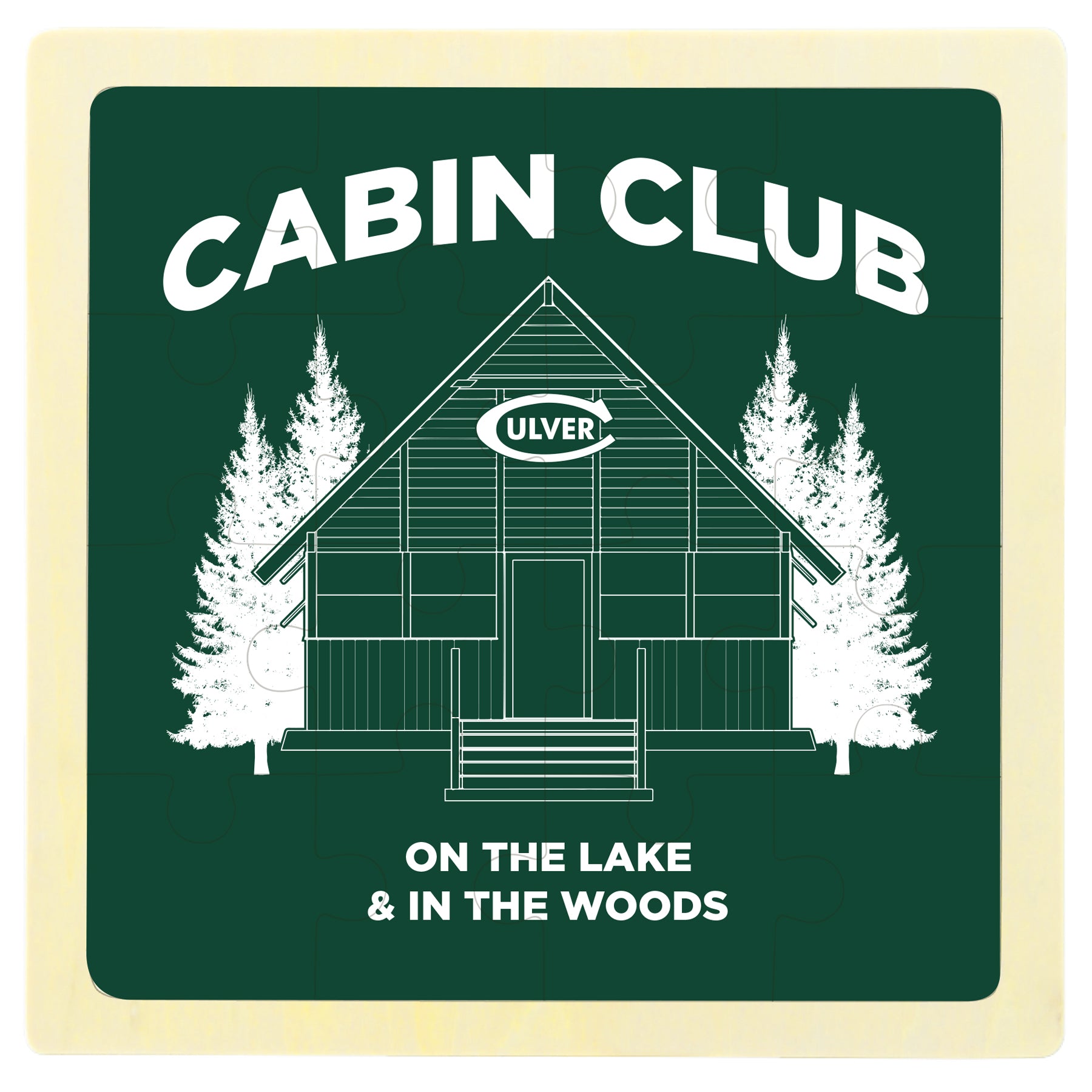 Wooden Jigsaw Puzzle-cabin club