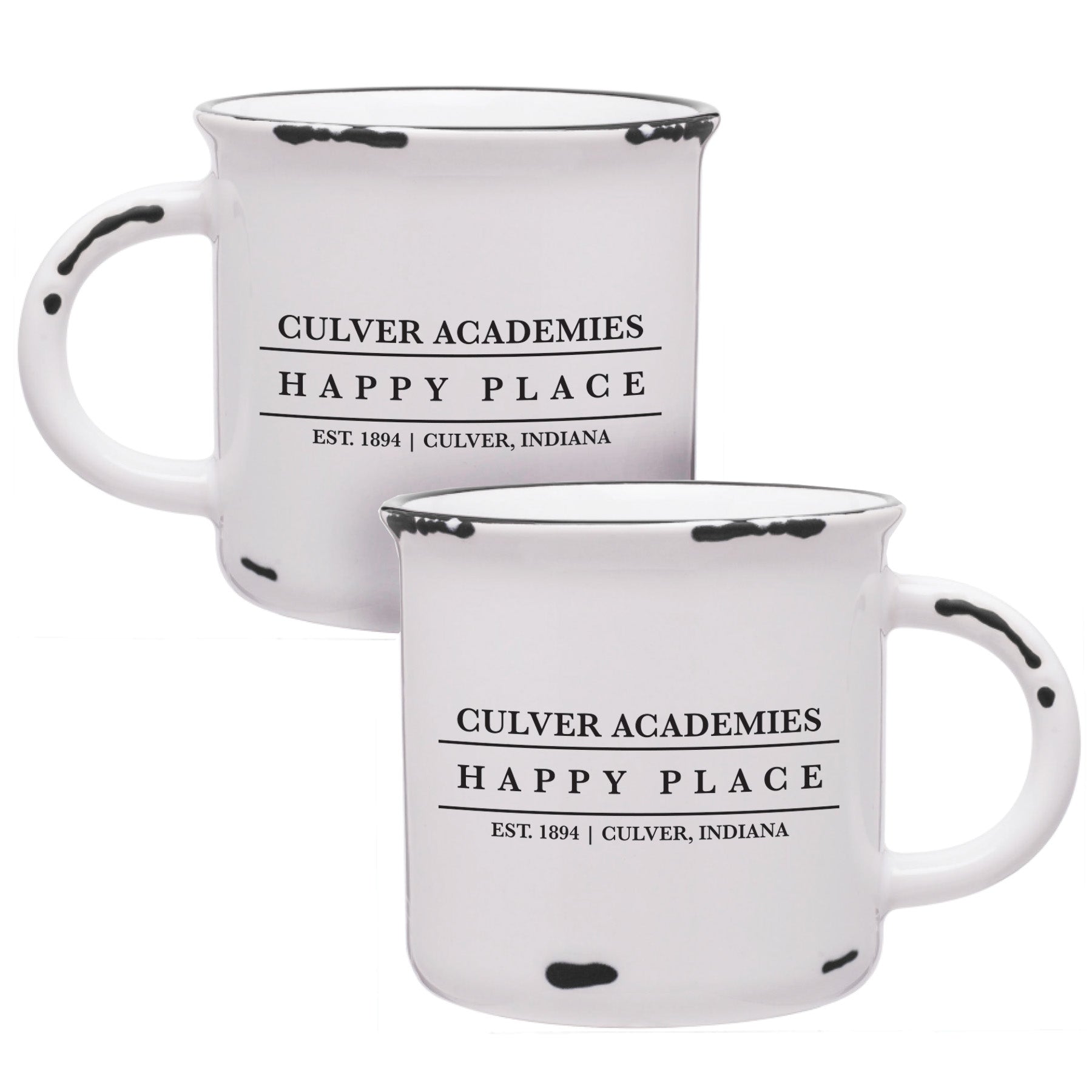 Happy Place 1894 Sierra Mug White - 15oz