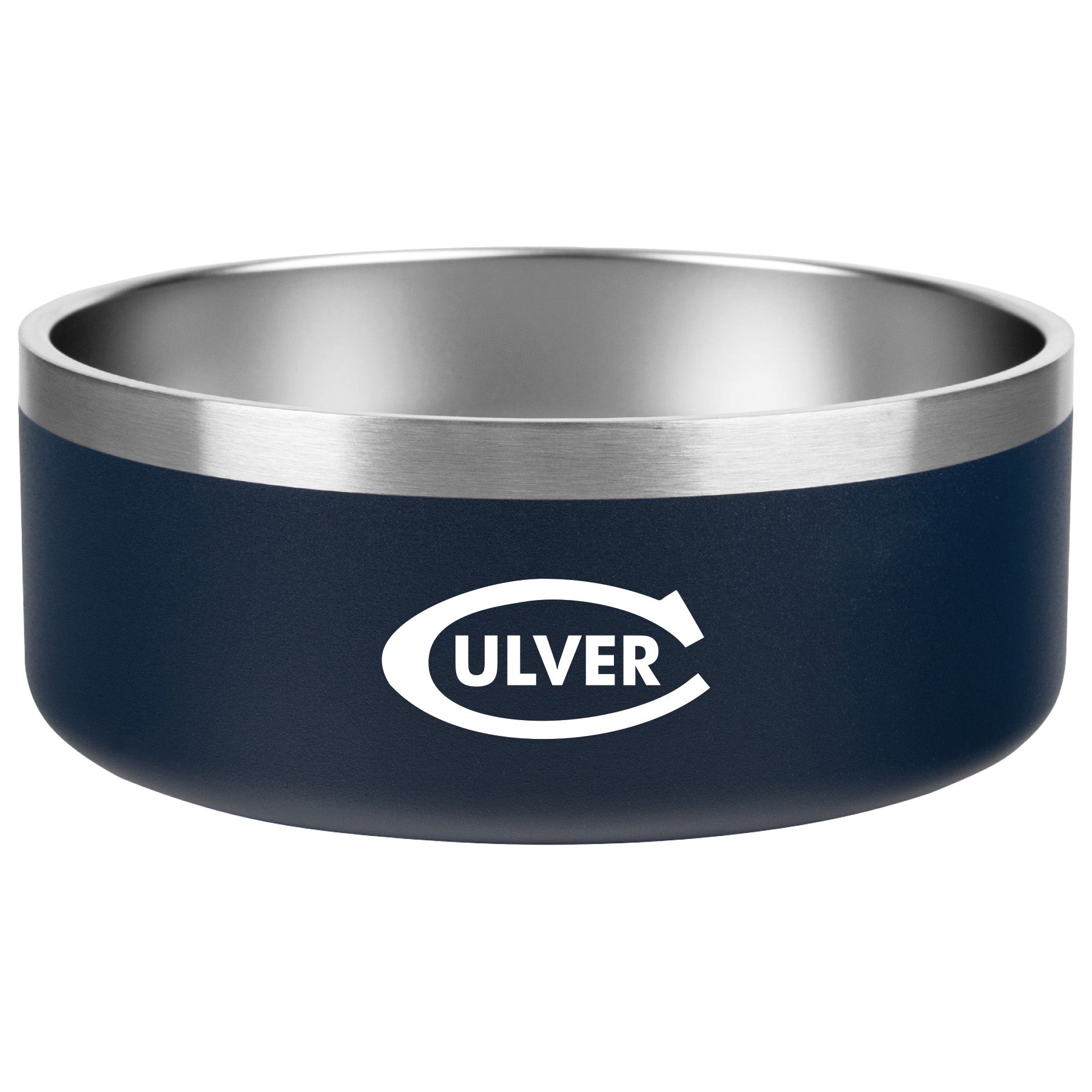 Culver-C Stainless Steel Pet Bowl - Navy