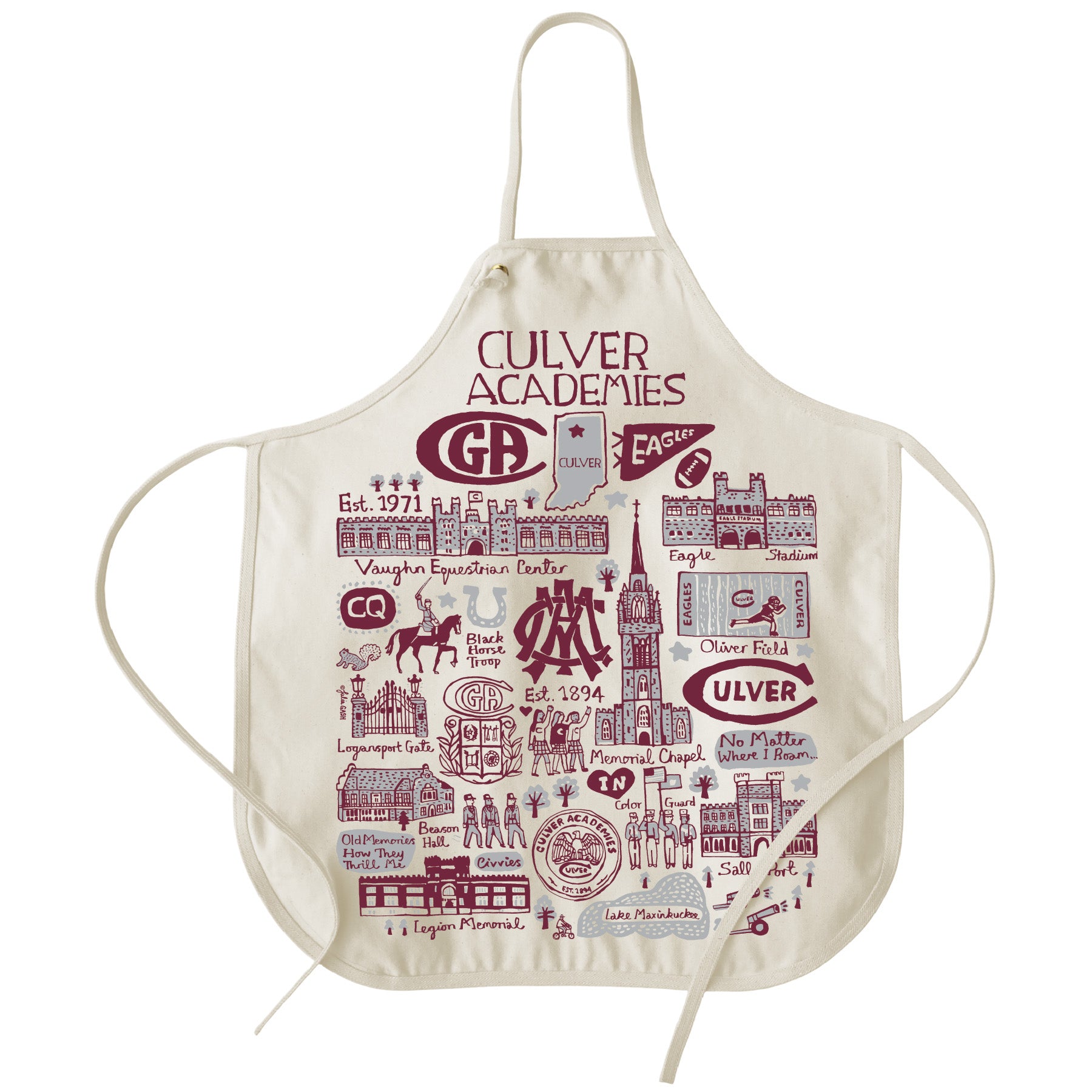 Julia Gash Culver Canvas Apron