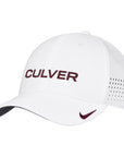Nike Dri-FIT Club Swoosh Flex Hat- White