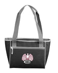 Eagle Crosshatch Cooler Tote -16 Can Capacity - Charcoal Grey