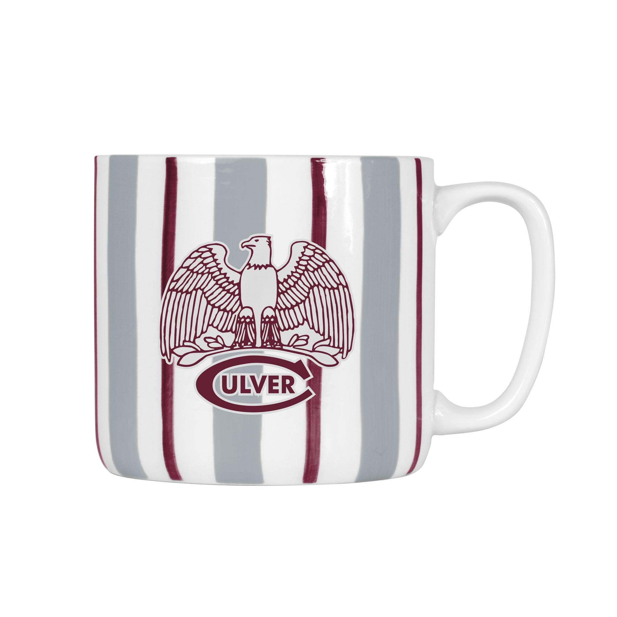 Culver Eagle Brush Stroke Striped Mug - 16oz