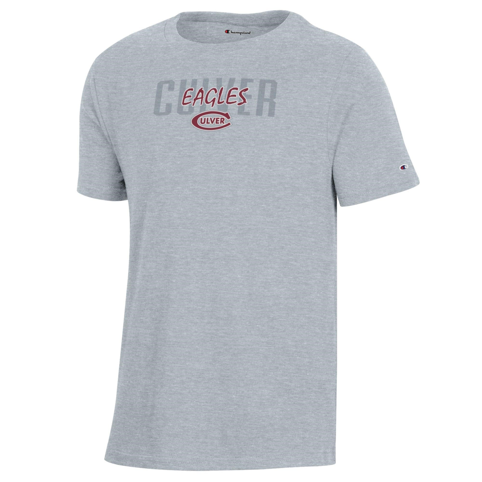 Youth Stadium Short Sleeve Tee - Steel