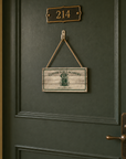 CGA Wood Sign with Rope Hanger