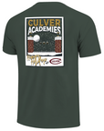 Culver Holiday Short Sleeve Comfort Tee - Spruce Green