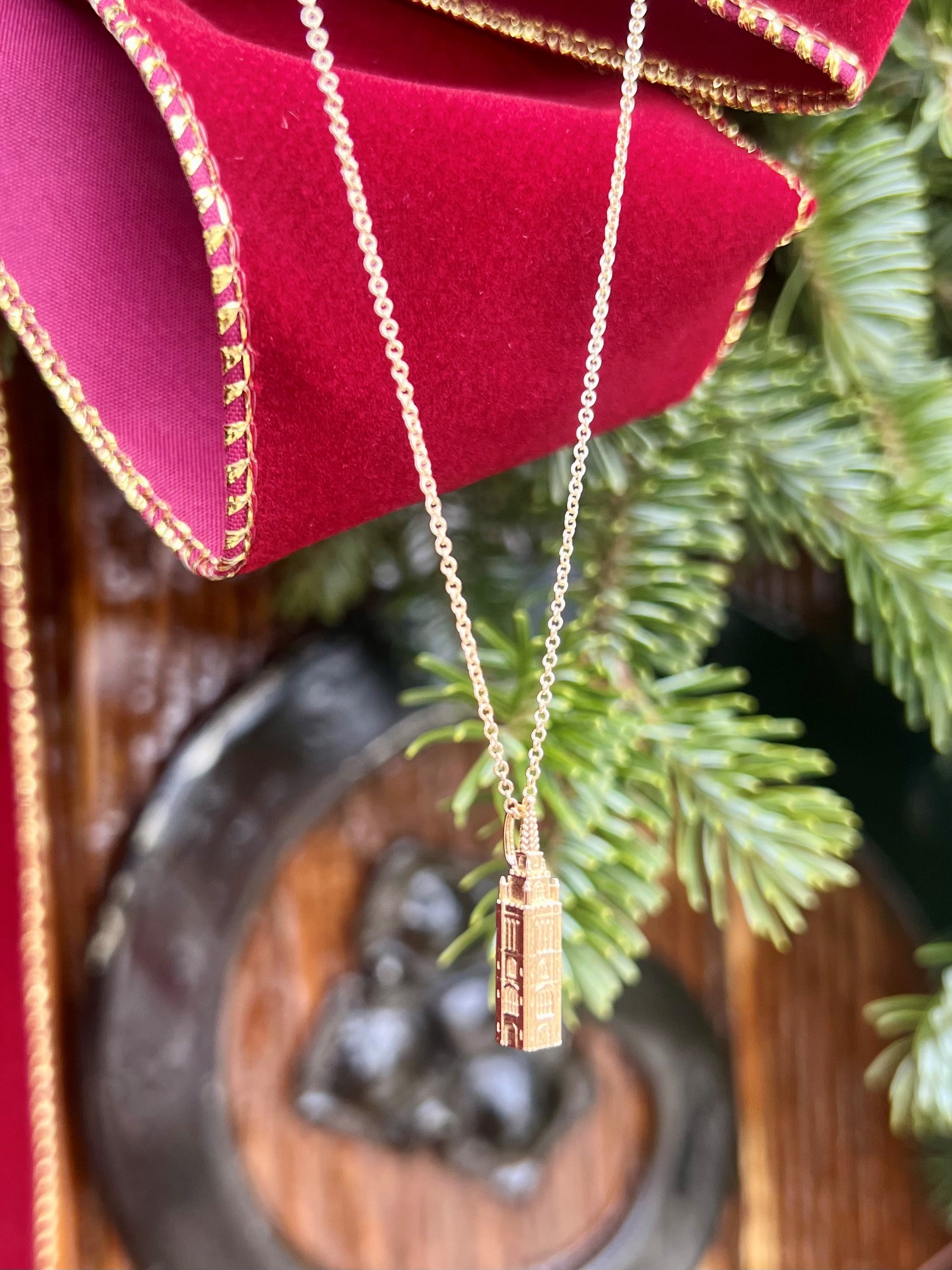 Culver Chapel Pendant - Cavan Gold