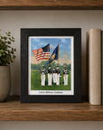 CMA Color Guard Framed