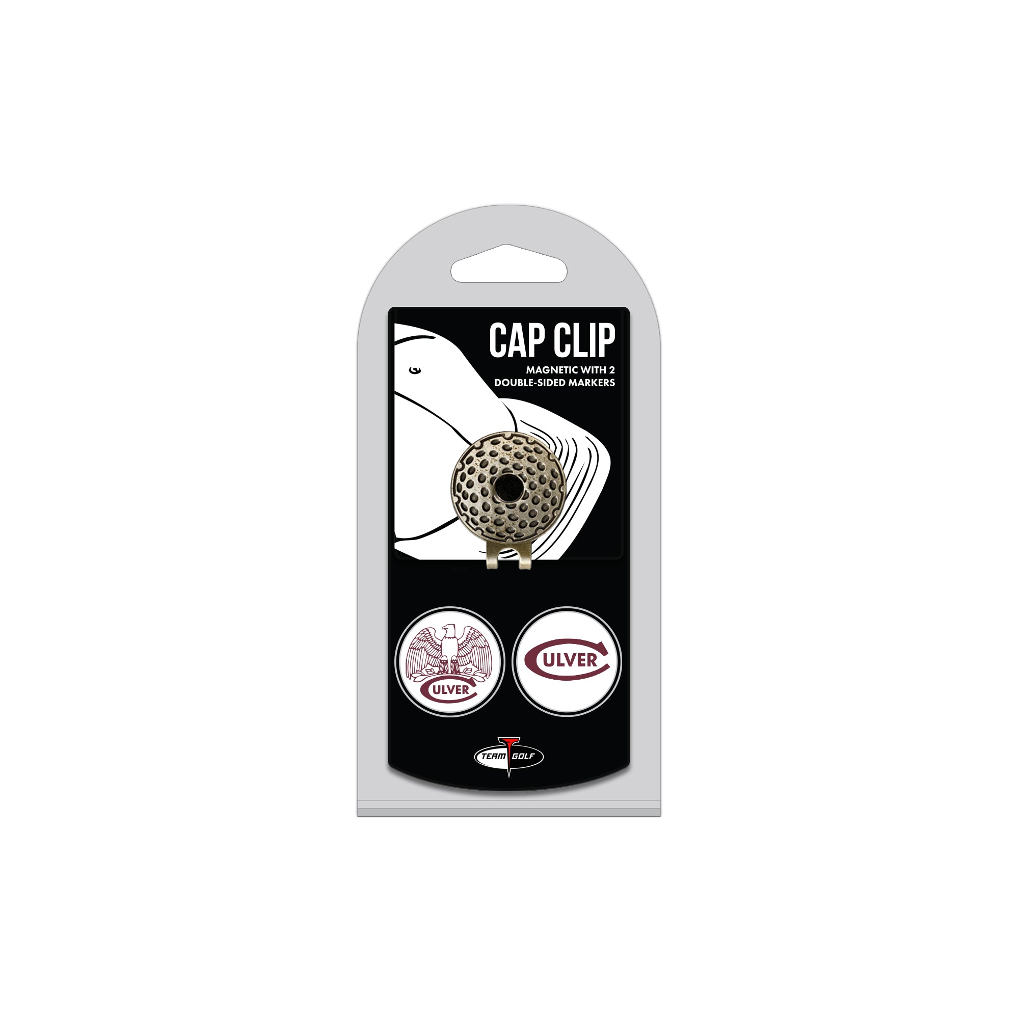 Culver-C Golf Cap Clip Marker Maroon – Culver Eagle Outfitters