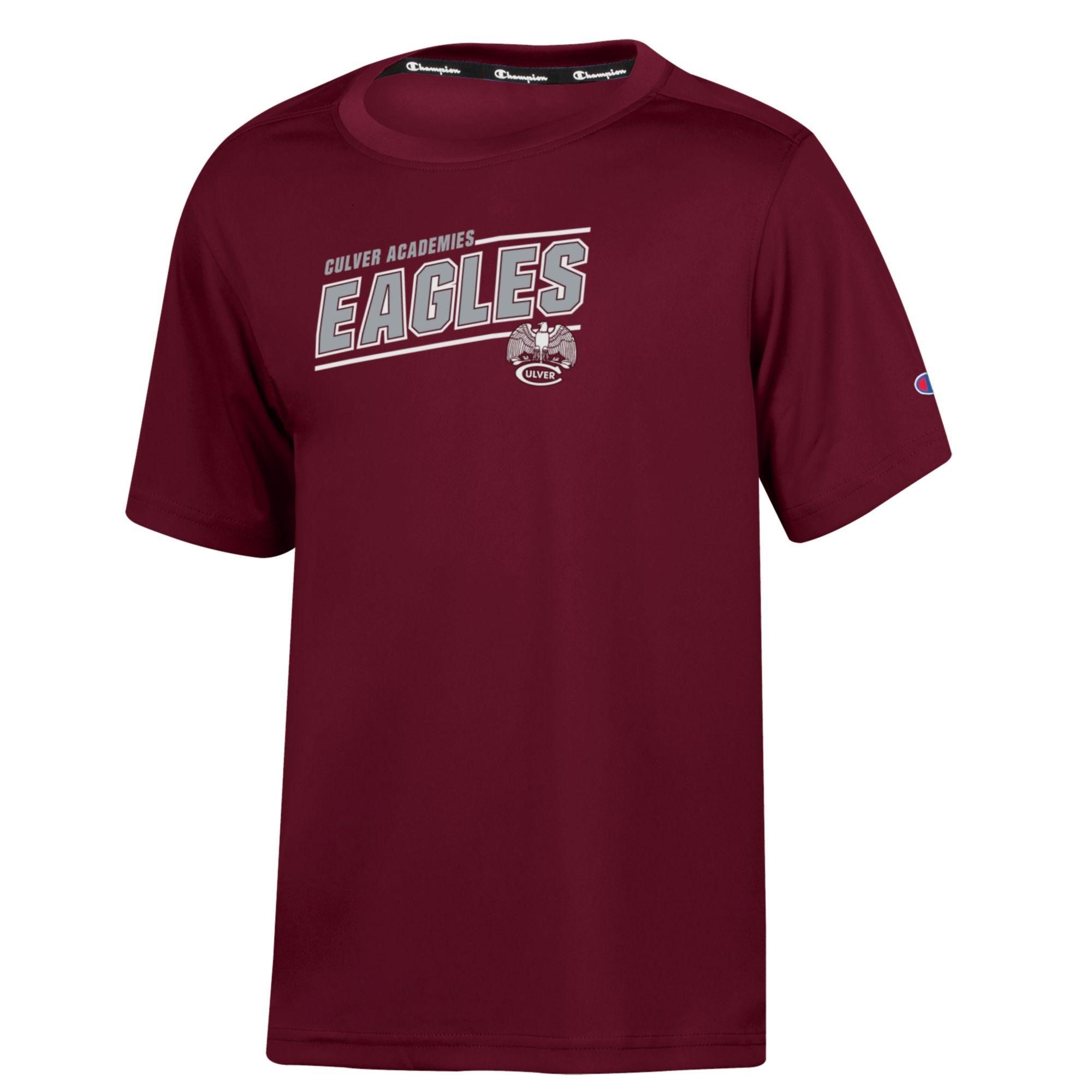 Champion Youth Impact Tee - Maroon