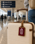 Smathers & Branson Luggage Tag Maroon