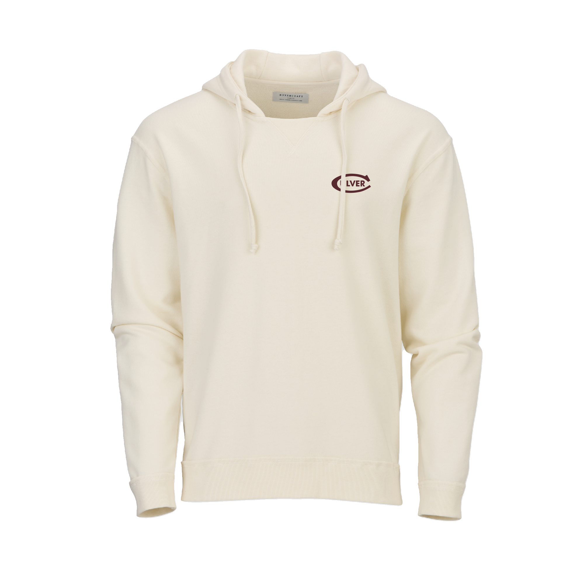 French Terry Hoodie - Natural Heather