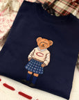CGA Varsity Bear Crew Dog - Navy