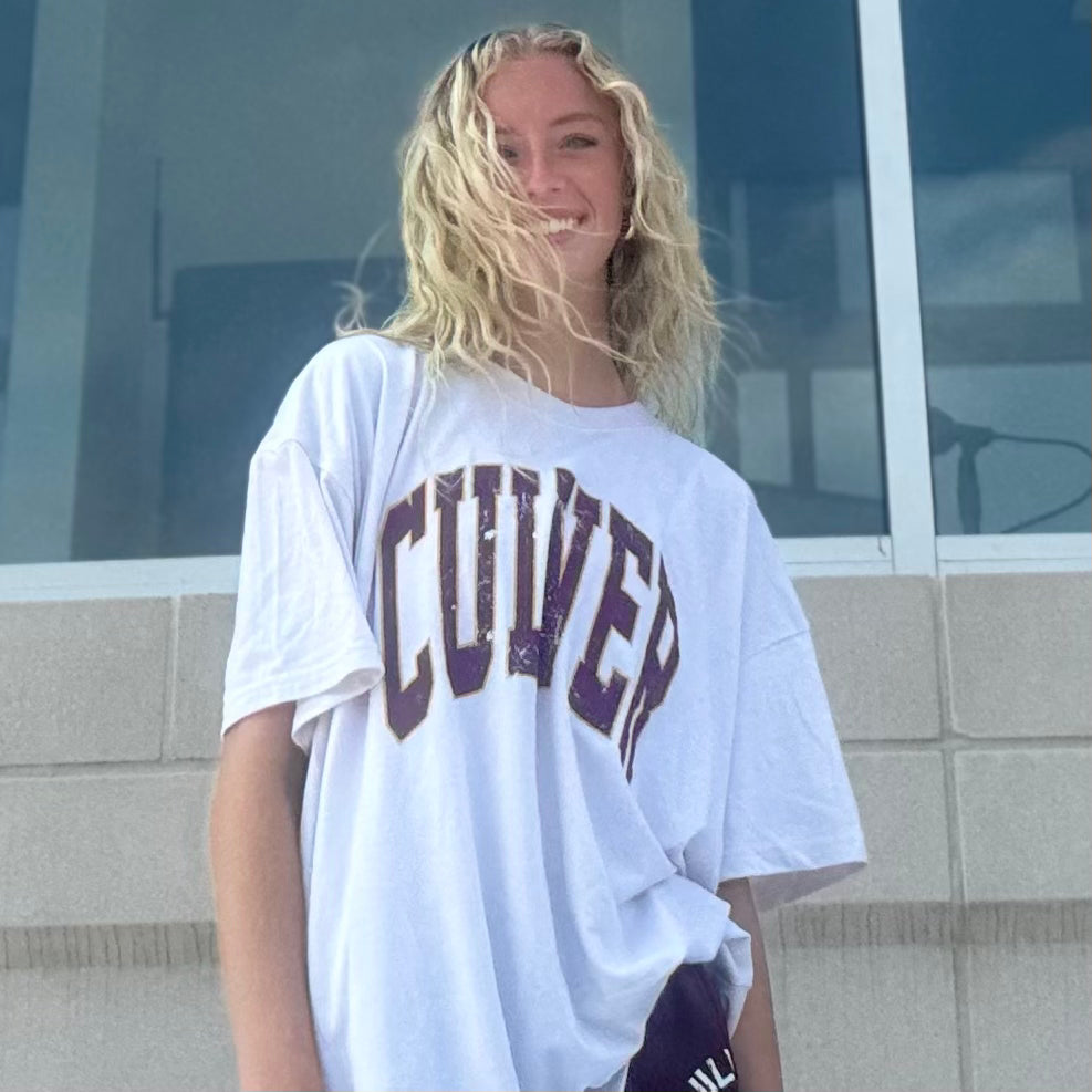 Women's Intramural Oversized Tee - Heathered Canvas
