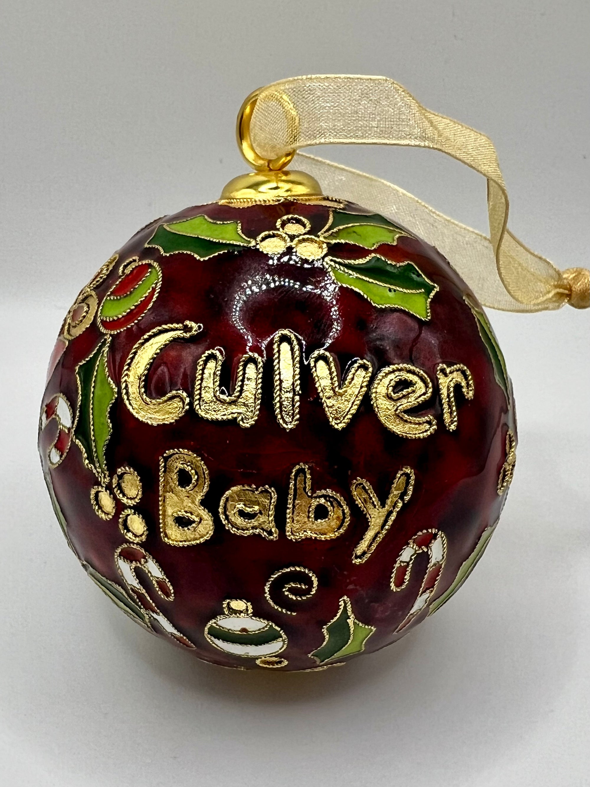 Culver Baby Ornament