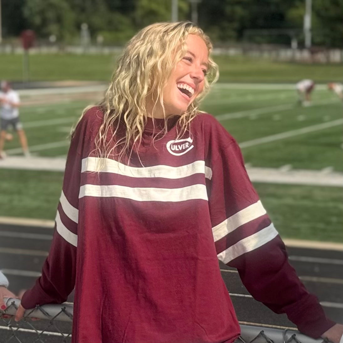 Varsity Long Sleeve - Maroon