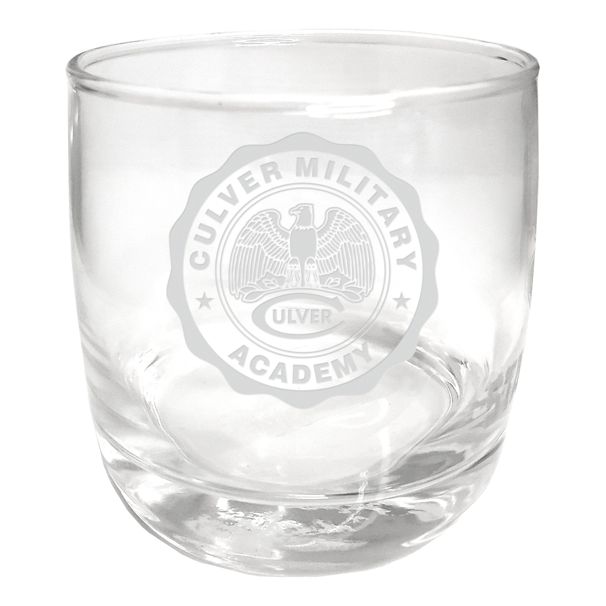 Vintage CMA Seal Rounded Rocks Glass - 10oz