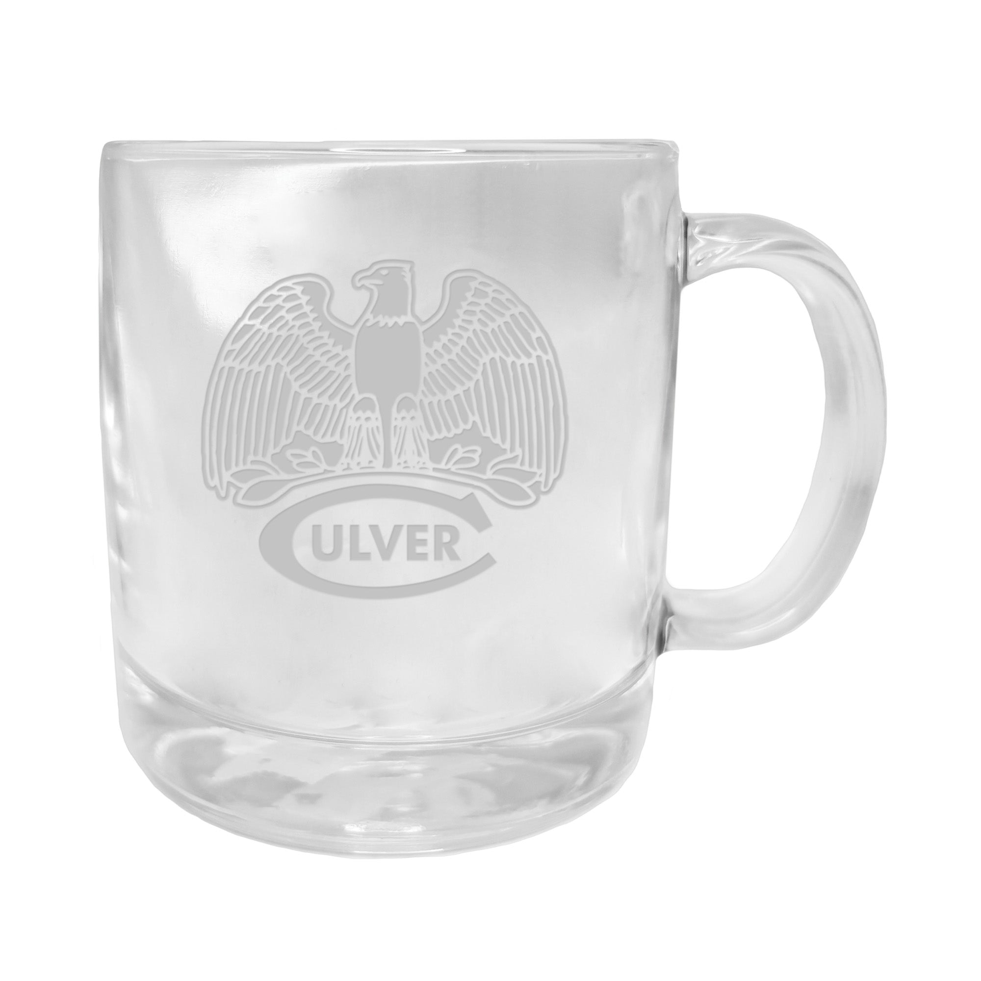 Culver Eagle Glass Coffee Mug - 12.25oz
