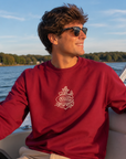 Big Cotton Crew- Garnet