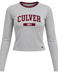 Long Sleeve Tee- Heather Grey